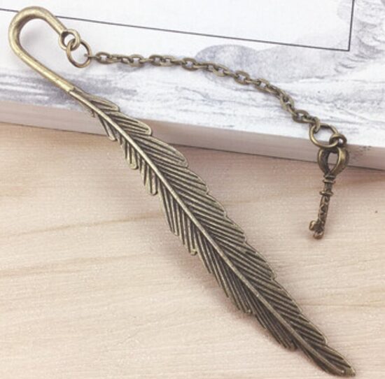 Винтажные металлические закладки, подарок